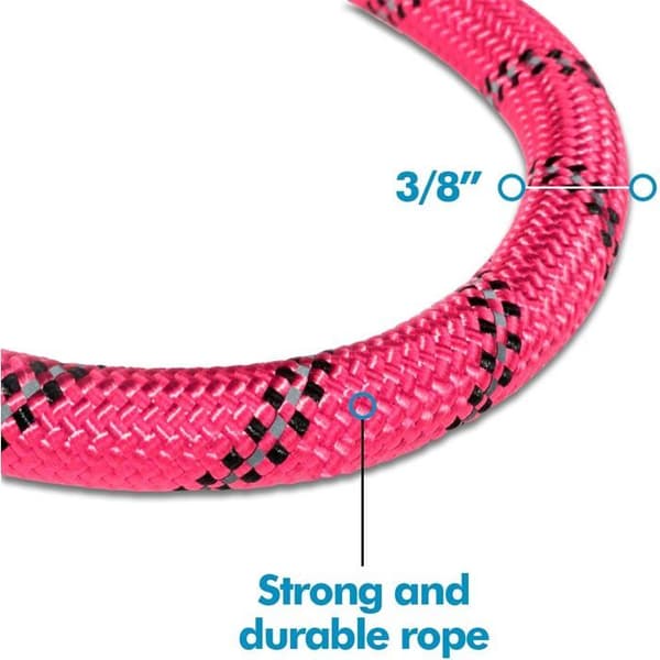 Pehmustettu koiran talutushihna - 1,2 M - Nylon - Pehmeä kahva