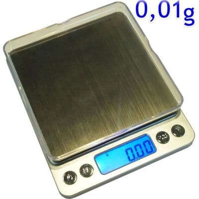 XL Pro Precisionsvåg 0,01g - Max 500g