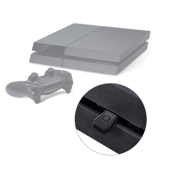 Bluetooth-adapter for PS4 - Koble til trådløst hodesett
