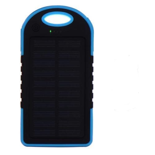 Powerbank 5000 mAh - vanntett - blå