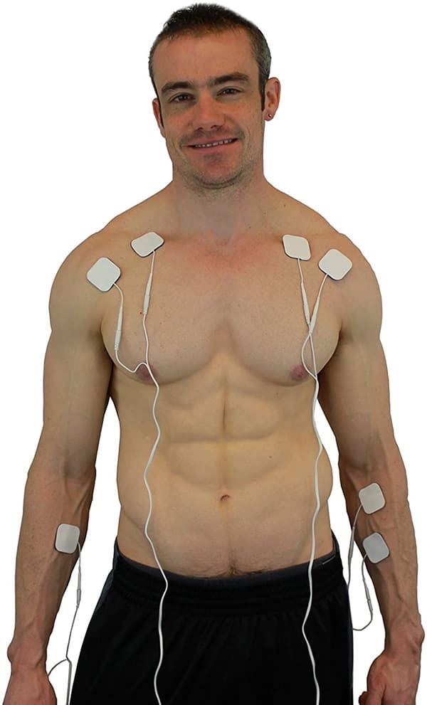 TENS/EMS Electrode Pads - Self-adhesive Electrodes for Massage Instruments 2.0 mm