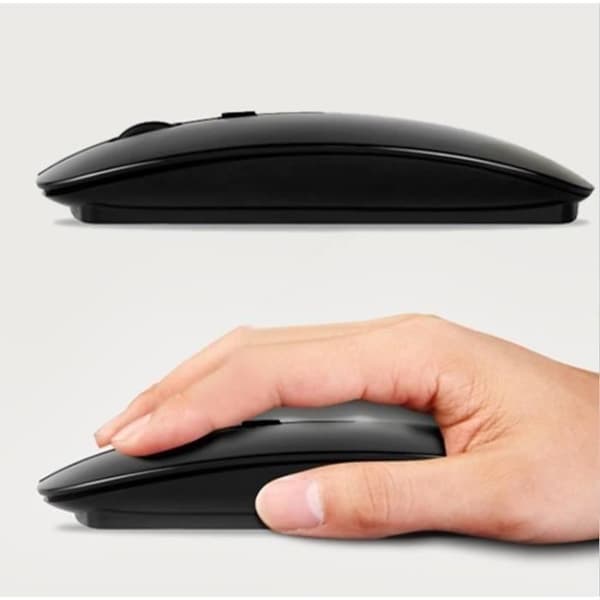 Mus - LENOVO - Ultratynn - Trådløs USB - 3 knapper - Optisk sensor - Svart