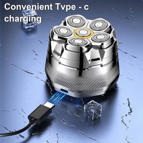 6D magnetisk huvudrakapparat - IPX8 vattentät - LED-display - 60+ min batteritid