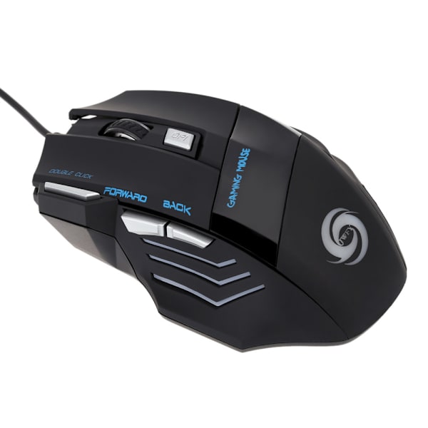 Wired Gaming Mouse with 5 Adjustable DPI, 7-buttons