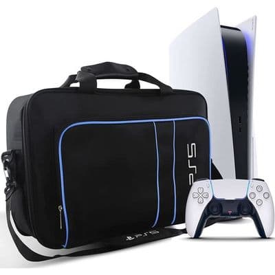 Bæretaske - PS5 - Gamebag cover - Blå - Stor kapacitet - Konsolbeskyttelse