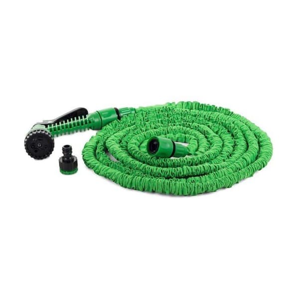 ®RisingFF 22.5m Magic Hose Expanderbar Trädgårdsslang, Grön, Grön, 22.5m