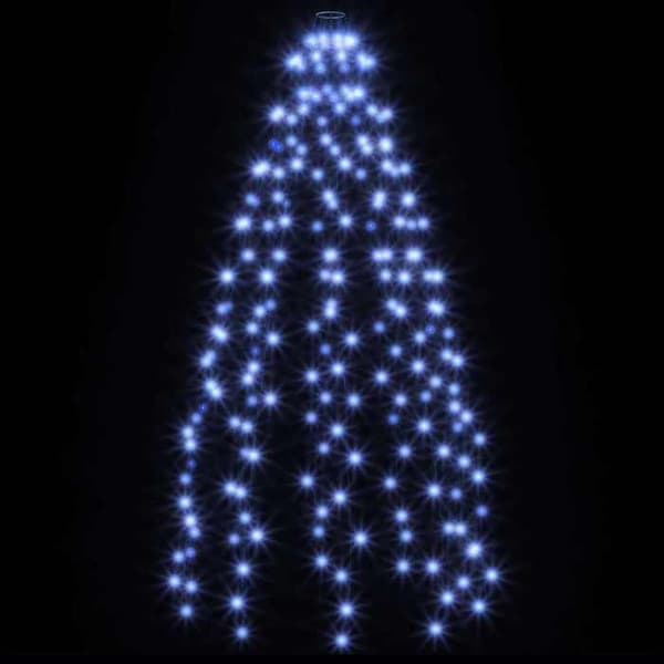 Vacker 210 LED blå julgransbelysning, 210 cm, mångsidig design för hemmet, blå, 0,31 kg, 2026_191314