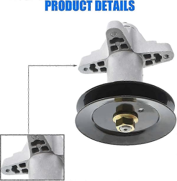 ZENGO Spindelmontering Erstatning for MTD 618-0671 6180671B 6180671D 918-0671