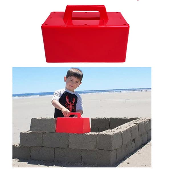 Sneskulpturform Sæt Sandform Sæt Til Børn Sneskulptur Byggeklods Maker til Vinteraktivitet Strand Sandslotte Forme