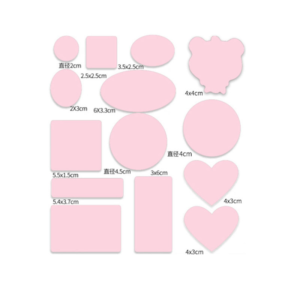 10 Sheets Self-Adhesive Down Jacket Patches for Sleeping Bag, Raincoats, Tent Tree LightPink