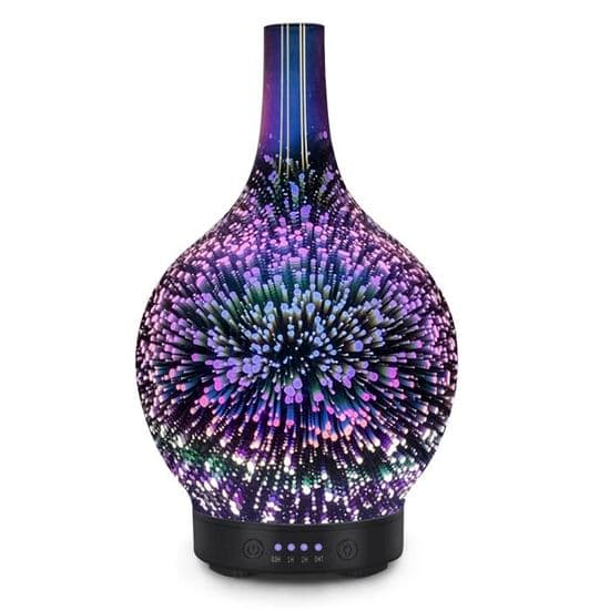 Eterisk Oljediffuser - Elektrisk Luftdiffuser - Luftfuktare för Eteriska Oljor - Aromadiffuser