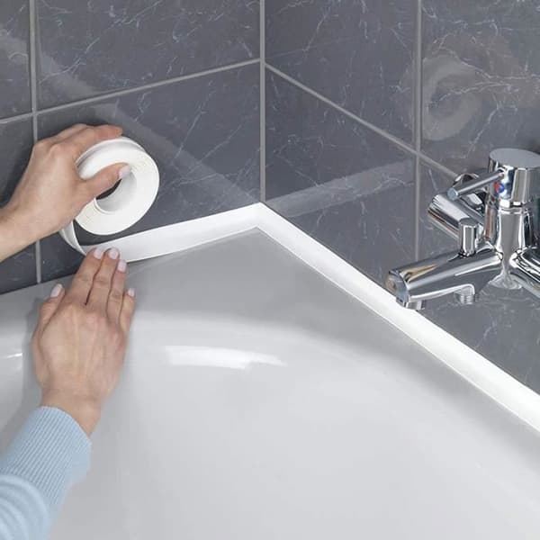 Självhäftande tätningsrulle - 2,2 cm tjock - 3,2 m längd - Brun - Perfekt tätning