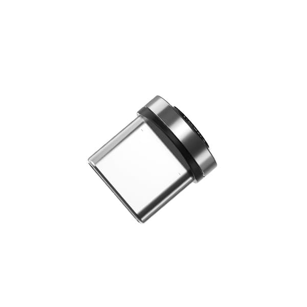 Magnetisk ladekabel med USB-C-stik Sort 1 m
