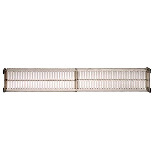 Adjustable Drawer Divider - 2 pieces - Transparent Plastic