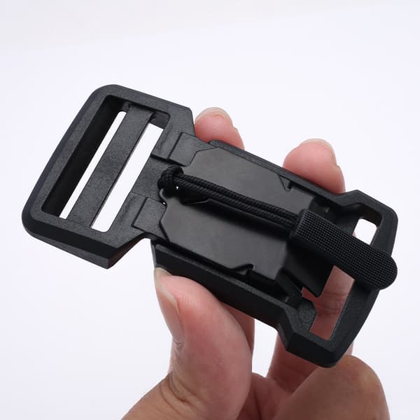 Tactical Functional Belt Buckle 01# Black, 3.8 cm Inner Diameter