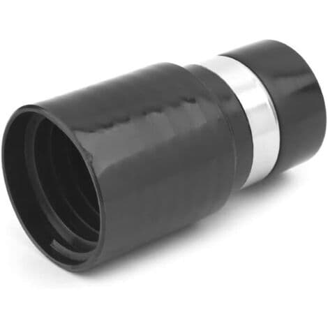 Svart dammsugarslangadapter i konstläder, 32 mm inv., 37 mm utv., 1 st