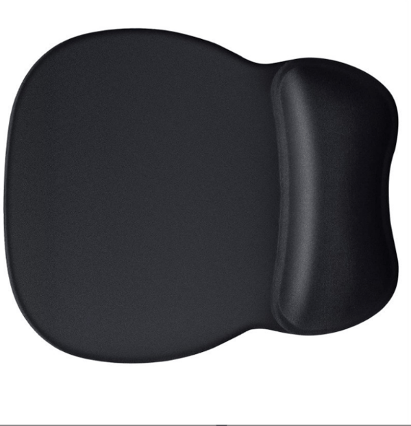 Ergonomic Mouse Pad with Wrist Rest Black Grey