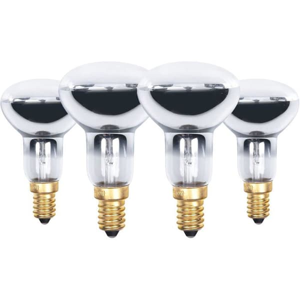 Förpackning med 4 E14 lavalampor, reflektorlampor, 220-230V, 30W, R39 E14