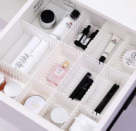 Adjustable Drawer Dividers – Drawer Organization 8-Pack