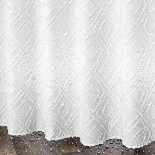 Duschdraperi vattentät badrum duschdraperi White M White