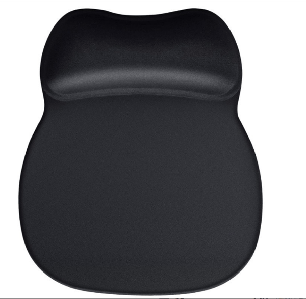 Ergonomic Mouse Pad with Wrist Rest Black Grey