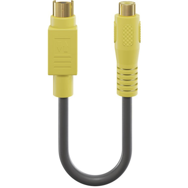 Videokabeladapter, S-Video til kompositt