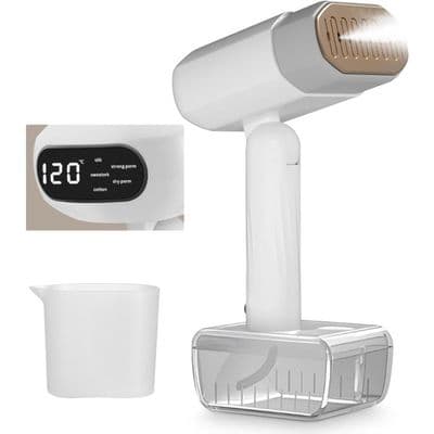 1800W Vertikal Klesdamper, 330 ml Vanntank, for Kontor, Kompakt Mini Reisesteamer