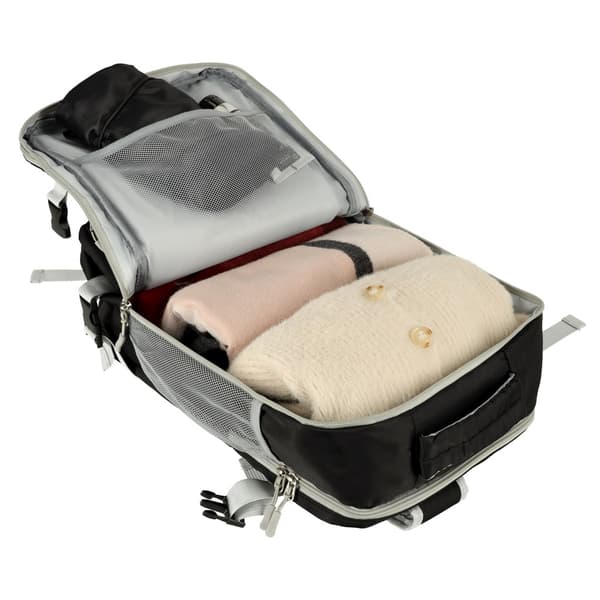 Cabin bag for Ryanair & Norwegian Backpack / Suitcase - Carry-on flight Grey