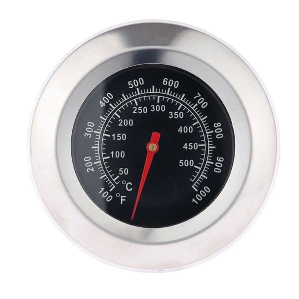 7,6 cm termometer - rustfritt stål - høy presisjon - 1000 °F