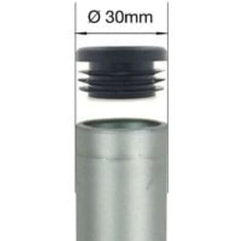 16 Stykker - Ribbede Runde Hætter til Rørformede Møbelben, Borde & Stole (30mm) af [Energy Class A]