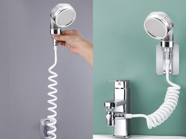 Dusjslange med munnstykke - For servant og vask