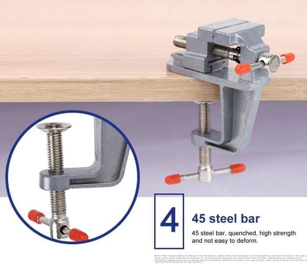 30 mm miniature låsetang - aluminiumslegering - letvægts - holdbar