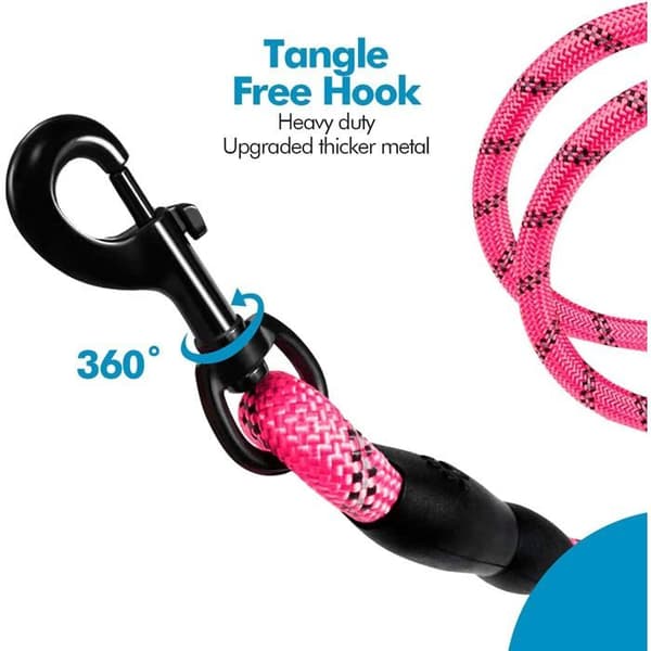 Pehmustettu koiran talutushihna - 1,2 M - Nylon - Pehmeä kahva