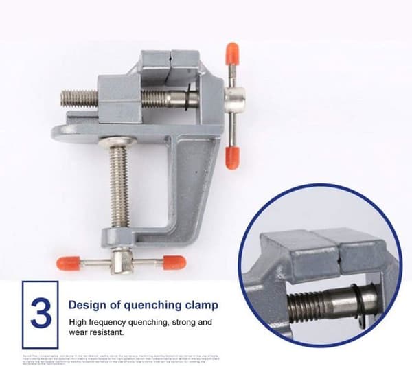 30 mm miniature låsetang - aluminiumslegering - letvægts - holdbar