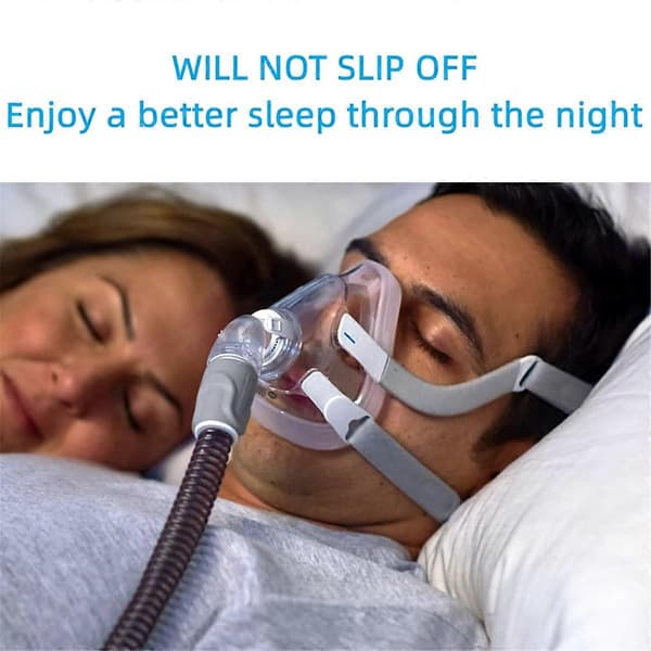 Hodeplagg for Airfit F20, erstatningsstropp for CPAP-maske