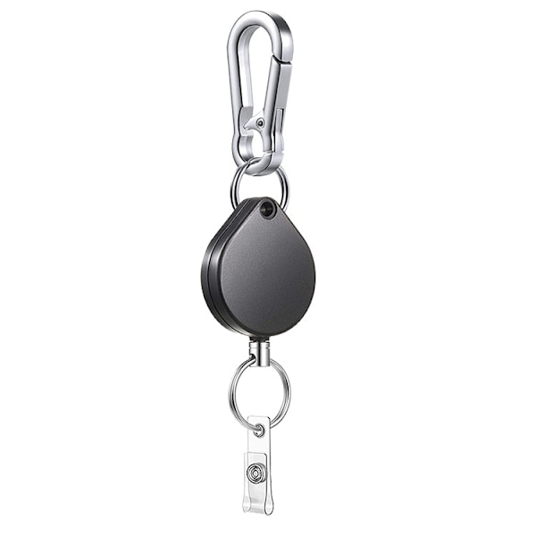 Retractable Keychain with Carabiner