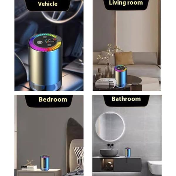 ®RisingFF Bil Doftspridare, Aromaterapispray, Stjärnhimmelsdesign, Bil Doftspridare