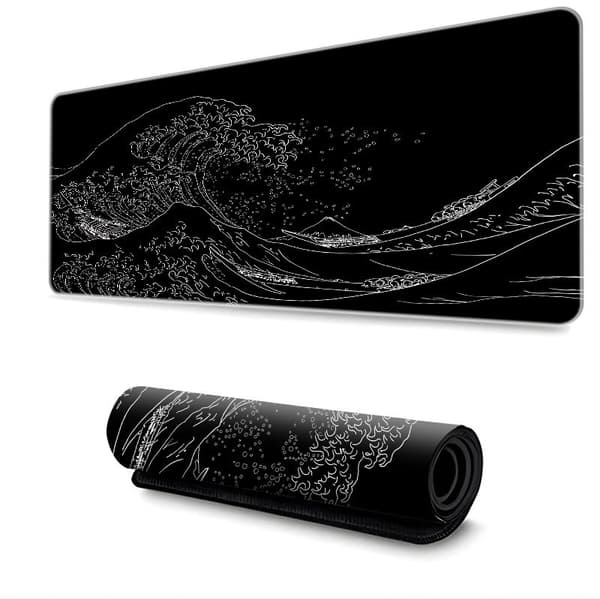 Large mouse pad / desk pad wave M M