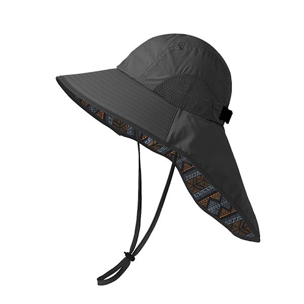 Adjustable Sun Hat with Neck Protection (54-58cm) Model 1