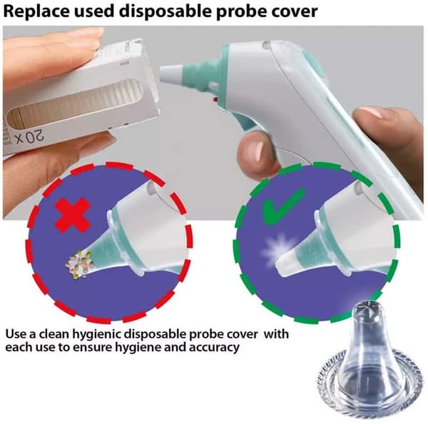 Øretermometerbeskyttelse Braun ThermoScan 20-pak 2-pak