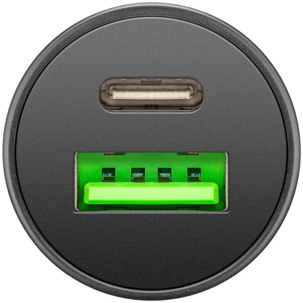 Dual USB Car Charger USB-C™ PD (Power Delivery) (45 W)