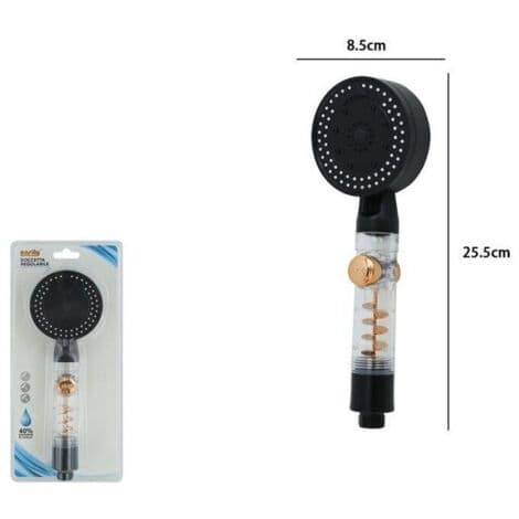 Multistråle håndbruser med stopknap og spiralventilator 87529