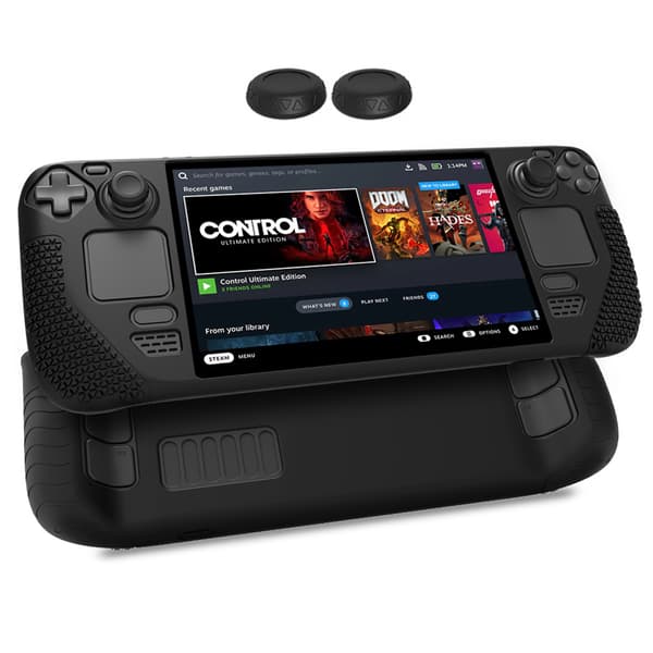 Silikonskydd för Steam Deck OLED Svart