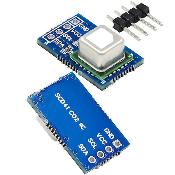 SCD41 Gas Sensor Module Detekterar CO2 Koldioxid Temperatur och Luftfuktighet i En Sensor I2C Commu