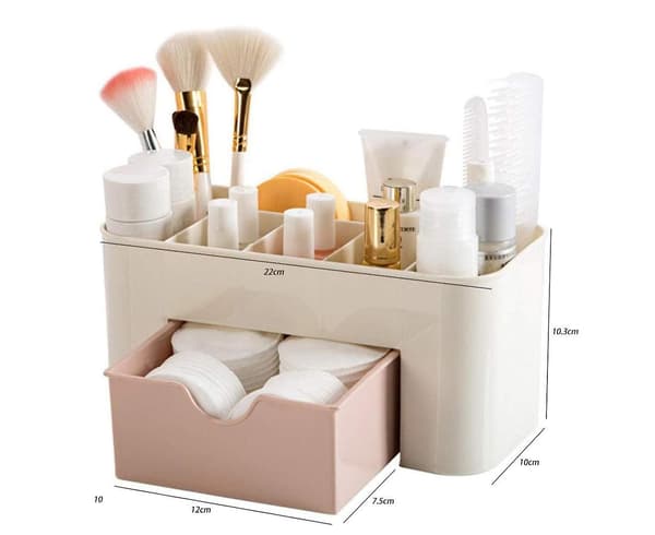 Makeup Organizer, Badeværelse Kosmetik Organizer/Box, Makeup Opbevaringsskuffer