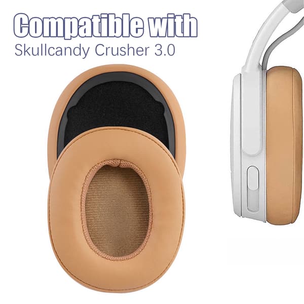 Ear pads for Skullcandy Crusher 3.0 Replacement Headphone Spare Pads 1 pair Yellow Skullcandy Crusher 3.0