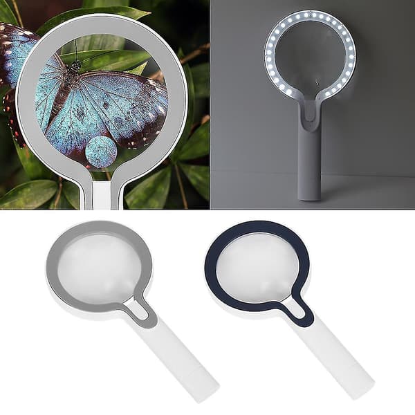 Forstørrelsesglass for makuladegenerasjon, lesing for eldre, inspeksjon, mynter-hy