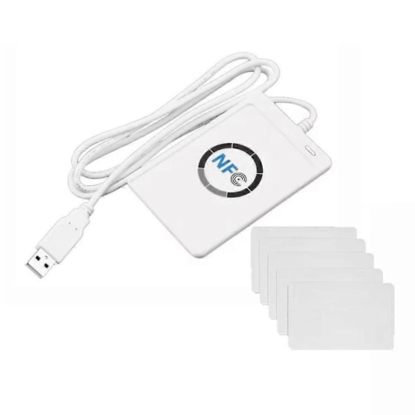 ACR122U RFID IC Smart Card Reader Duplicator+5XUID Kort Kopimaskine
