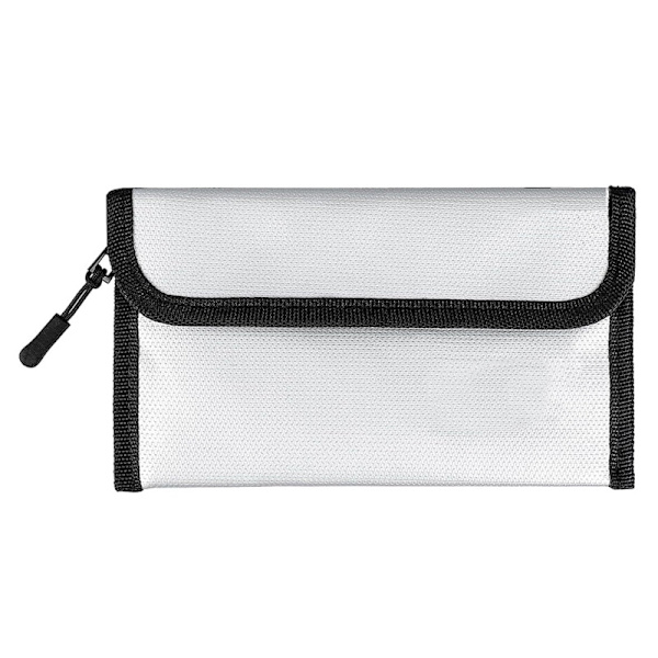 Protective Bag - Fireproof & Waterproof Black Silver
