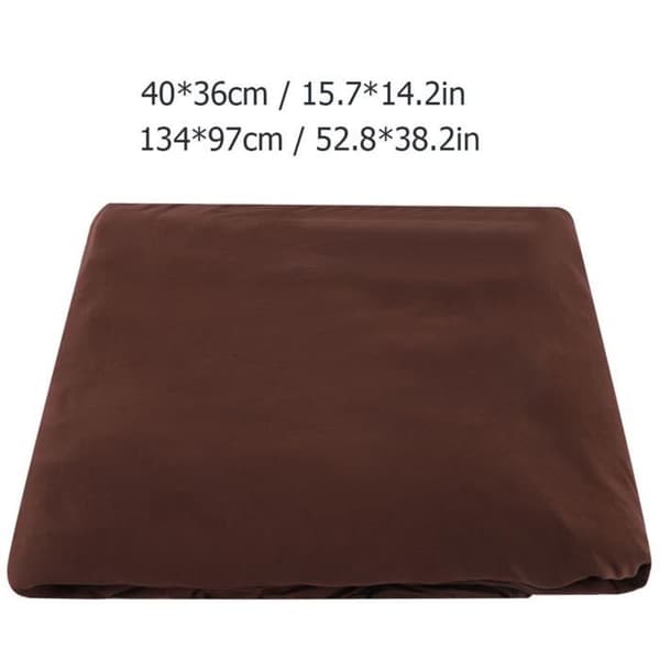 Grått strekkbart sofatrekk for 3+2-seters hjørnesofa - polyester, vaskbart